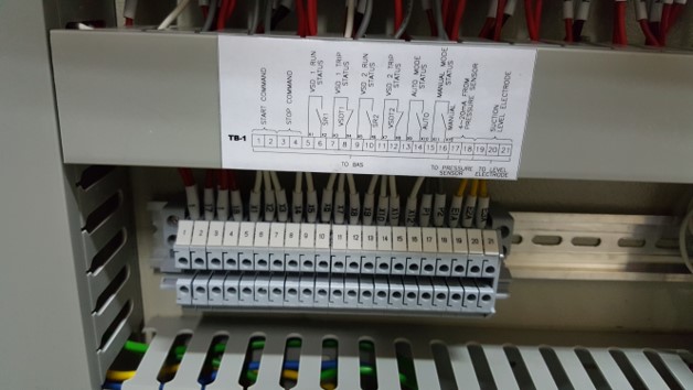 Booster Pump Malaysia - Terminal Labels